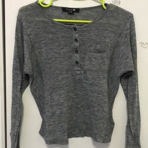 Button Up Pocket Long Sleeve